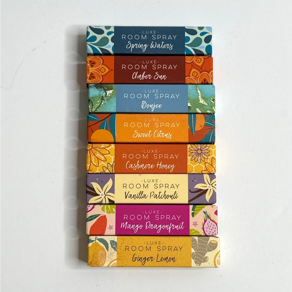 8 luxe room sprays by My Mixologie